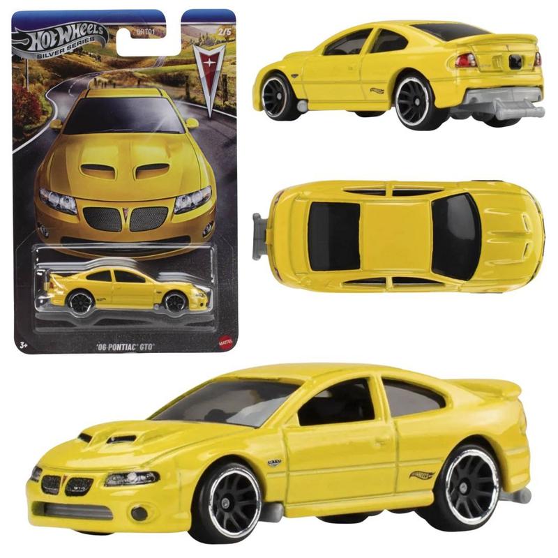 Hot Wheels Silver Series Linha Pontiac - Mattel Cor:66 Pontiac GTO